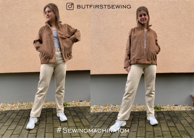 E-book Sewingmachina Bomberjacke Tom, Duits