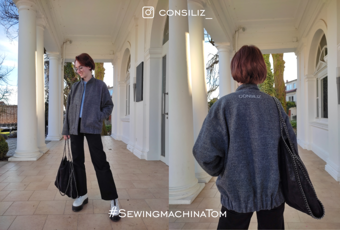 E-book Sewingmachina Bomberjacke Tom, Duits