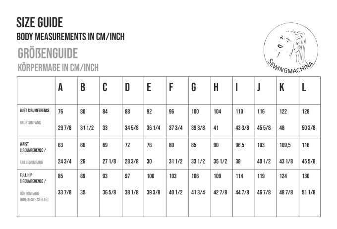 E-Book Sewingmachina Pants Horst Ladies, English