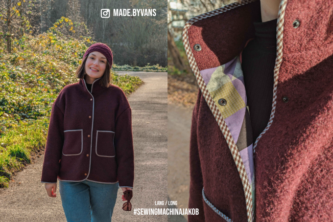 E-Book Sewingmachina Jacket Jakob, english