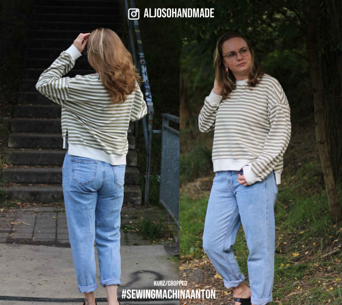 E-book Sewingmachina Oversize Pullover Anton, Duits en Engels