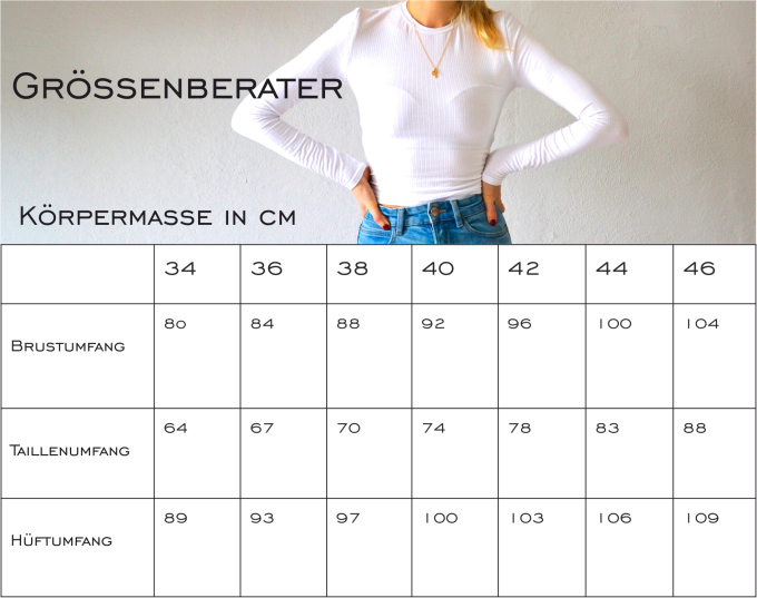 Patron t-shirt femme pdf Hans Sewingmachina, en allemand