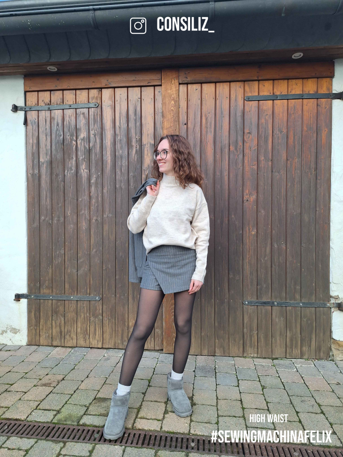E-book Sewingmachina Skort Felix, Duits en Engels