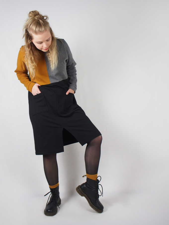 Ebook patron robe / sweat oversize femme Simi-Jo, en allemand