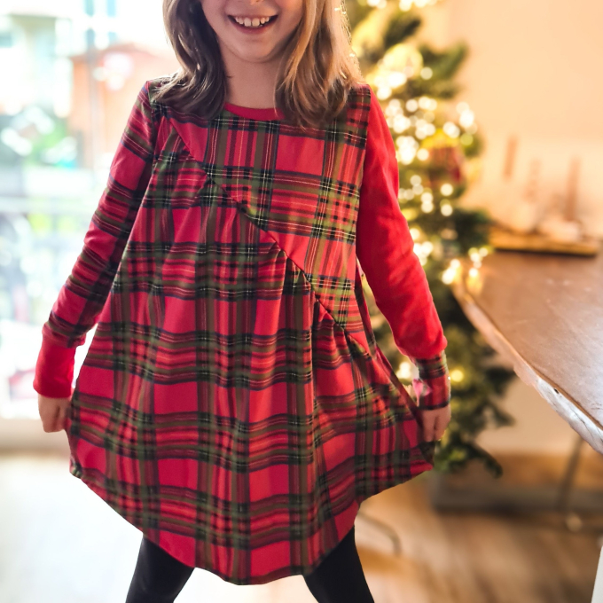 Patron robe enfant pdf Jella Snygges, en allemand