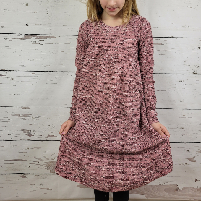 Patron robe enfant pdf Jella Snygges, en allemand