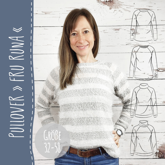 E-book Snygges Pullover Fru Runa, Duits