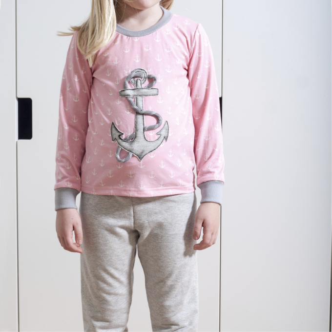 Ebook patron pyjama enfant Ole Snygges, en allemand