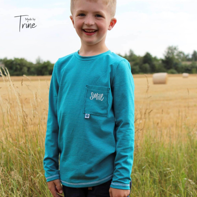 Ebook patron t-shirt enfant Snorre Kids Snygges, en allemand