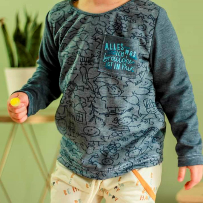 E-book Snygges Shirt Snorre Mini, Duits