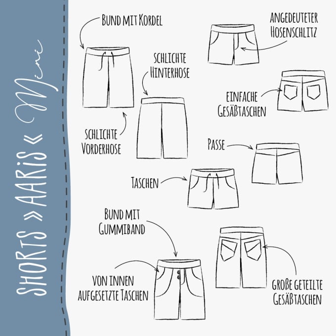 E-Book Snygges Shorts Aaric Mini