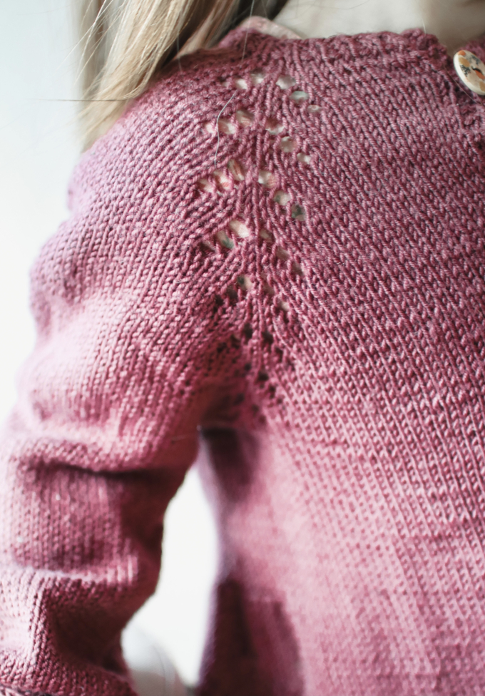 Patron tricot cardigan enfant pdf Edla Volang Appelbanne Design, en allemand