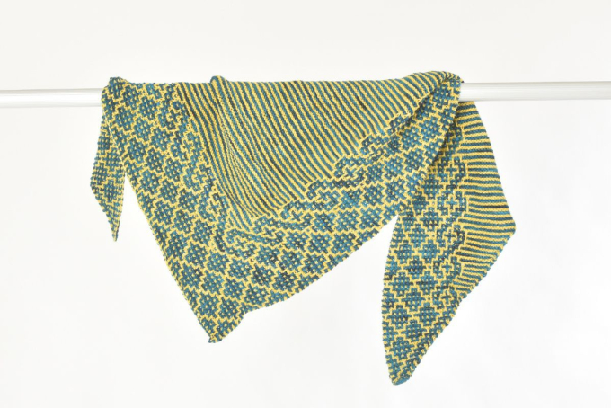 Patron tricot châle femme pdf Poseidons Tochter CraSy, en allemand