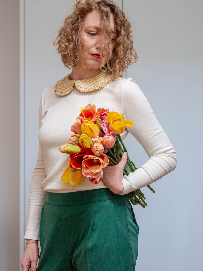 E-book Studio GingerCollage Svea Top Dames, Duits
