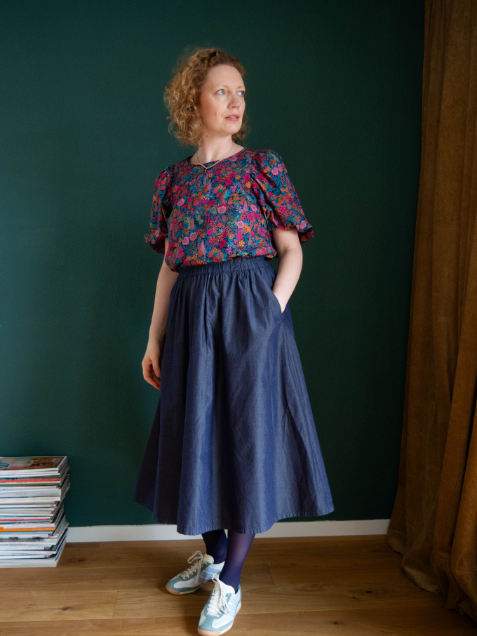 E-book Studio GingerCollage Evi Blouse Dames, Duits