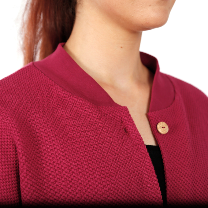 Ebook patron cardigan femme Mme Ayla Studio Schnittreif, en français