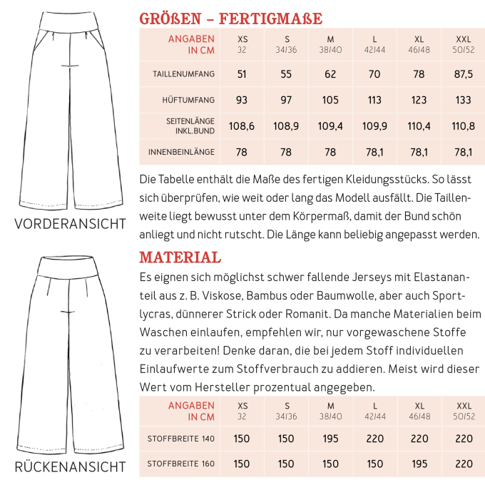 E-Book Studio Schnittreif Frau Ada Hose Damen