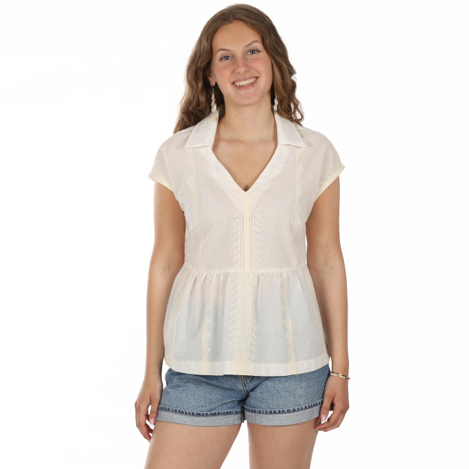 Patron blouse/top femme pdf Mme Anett Studio Schnittreif, en francais