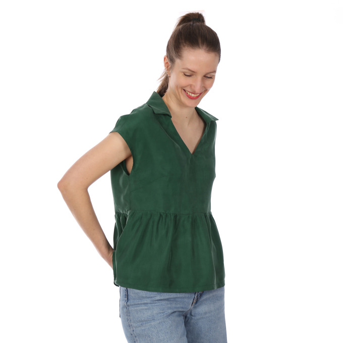Patron blouse/top femme pdf Mme Anett Studio Schnittreif, en francais