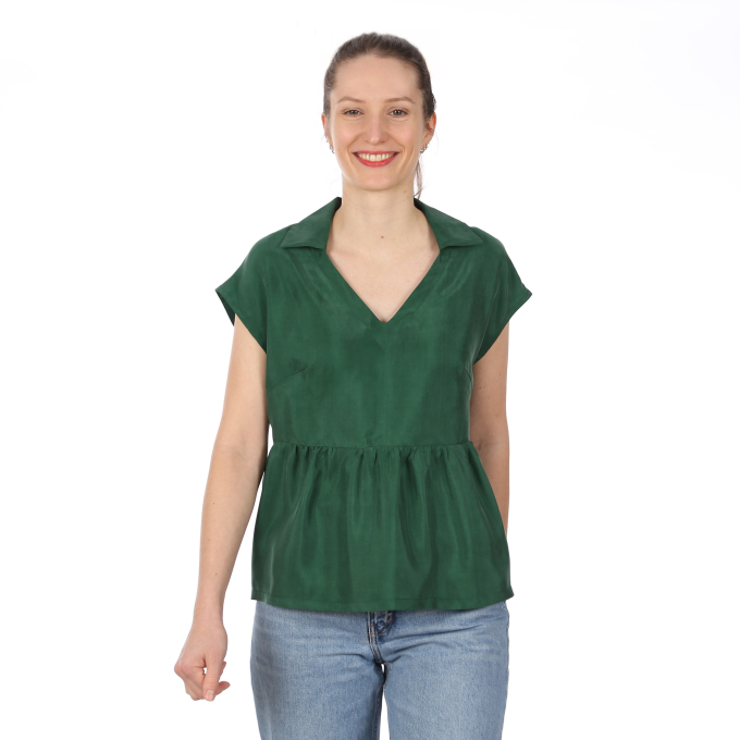 Patron blouse/top femme pdf Mme Anett Studio Schnittreif, en francais