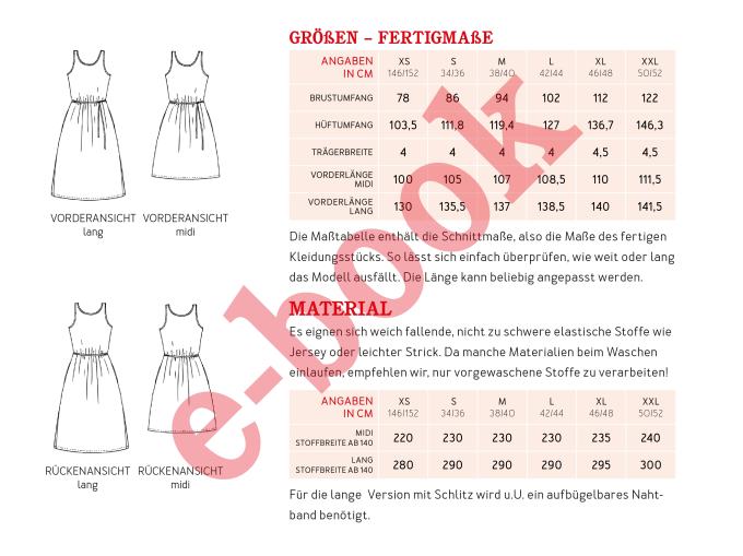 E-book Studio Schnittreif Frau Hellie - jurk, Duits