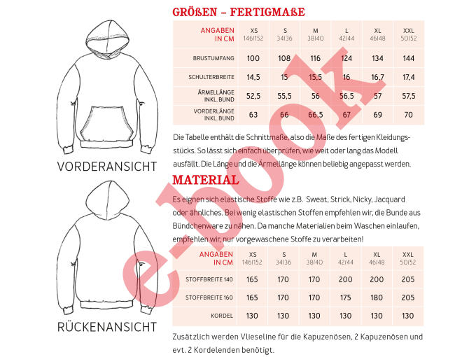 Ebook patron sweat-shirt femme Mme Jona Studio Schnittreif, en français
