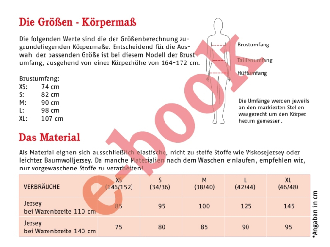 E-Book Studio Schnittreif Frau Josy, duits