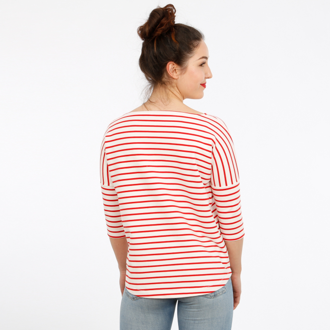 E-Book Studio Schnittreif Frau Karla - Sommershirt 3/4 Ärmel