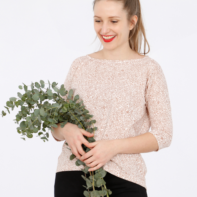 E-Book Studio Schnittreif Frau Karla - Sommershirt 3/4 Ärmel