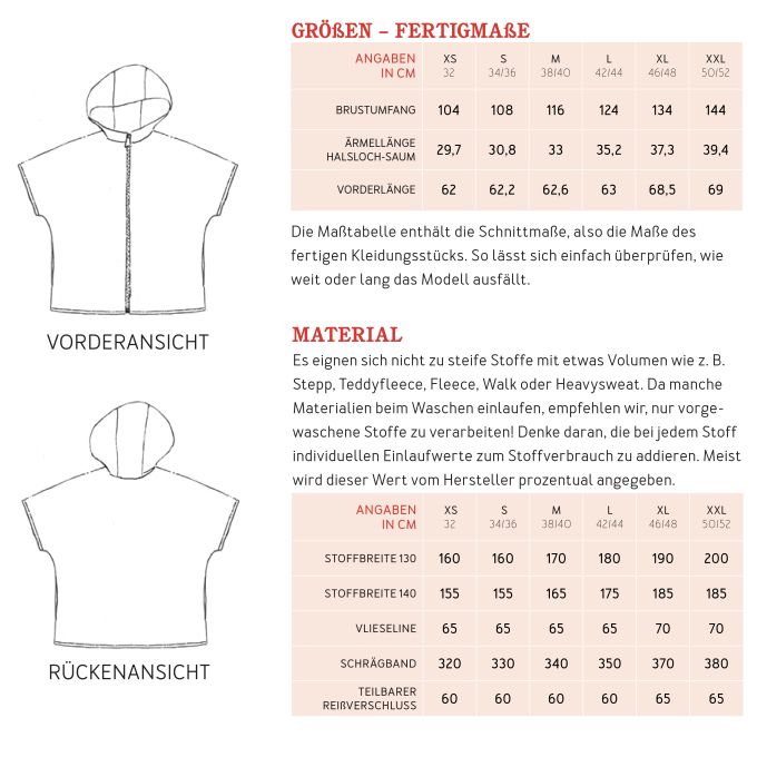 Patron gilet femme pdf Mme Kyra Studio Schnittreif, en allemand