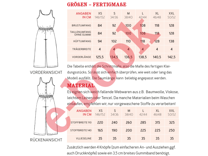 E-Book Studio Schnittreif Mme Leyla - Jumpsuit, en français