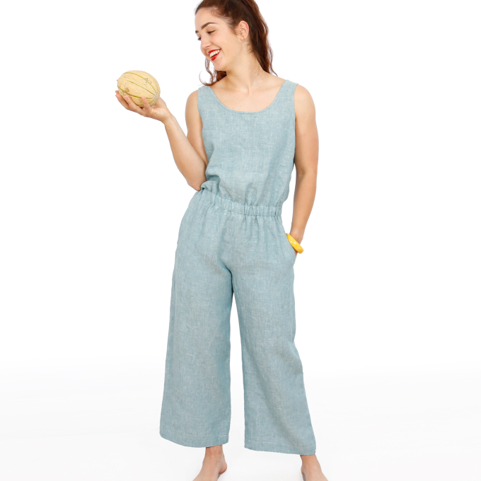 E-Book Studio Schnittreif Mme Leyla - Jumpsuit, en français