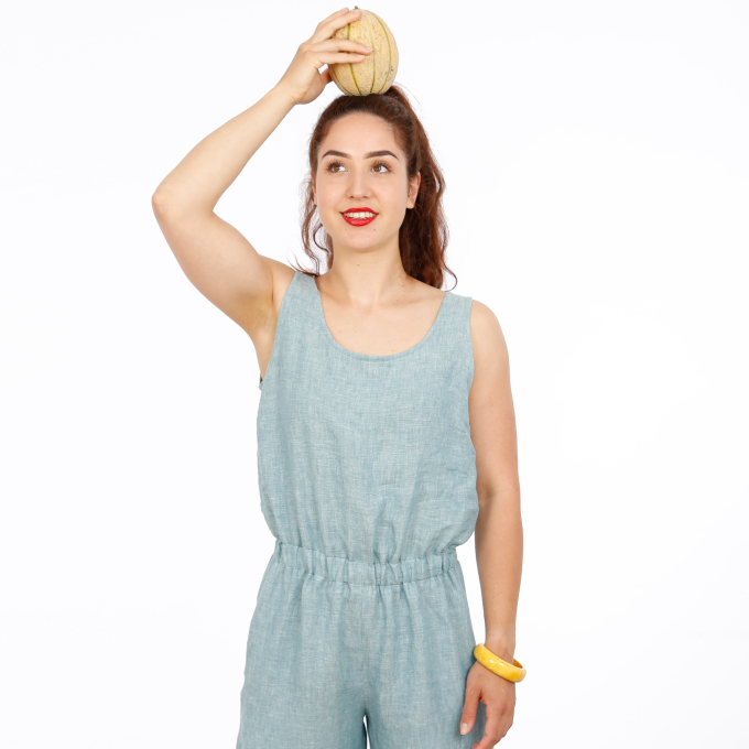 E-Book Studio Schnittreif Mme Leyla - Jumpsuit, en français