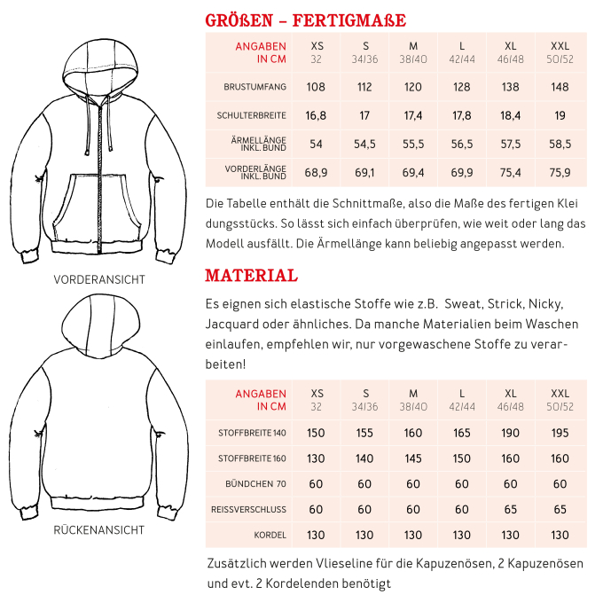 Patron veste sweat femme pdf Mme Lou Studio Schnittreif, en francais