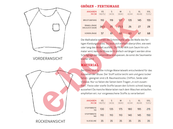 E-Book Studio Schnittreif Frau Mia, german