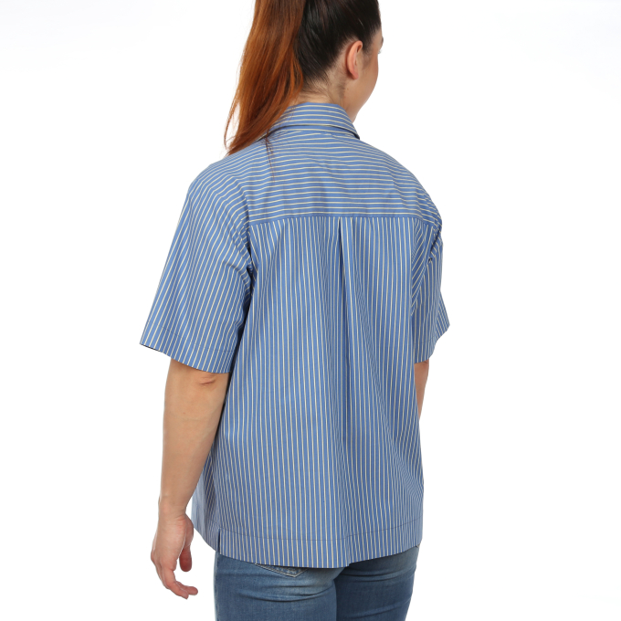 Patron chemise boyfriend femme pdf Studio Mme Nuri Schnittreif, en francais