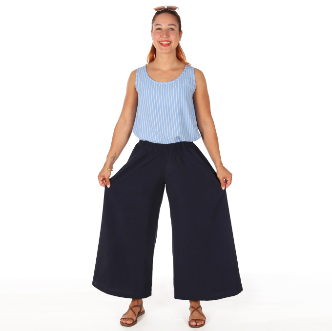Patron jupe culotte femme pdf Mme Orla Studio Schnittreif, en francais