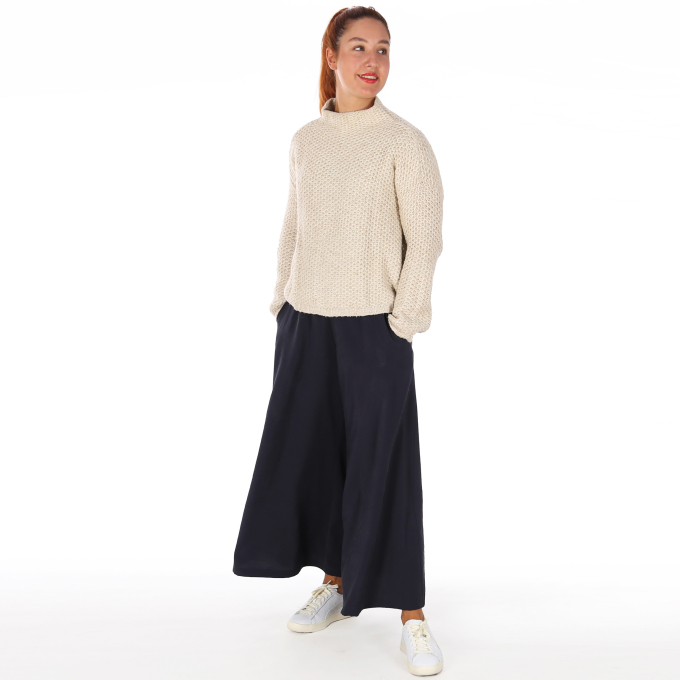Patron jupe culotte femme pdf Mme Orla Studio Schnittreif, en francais
