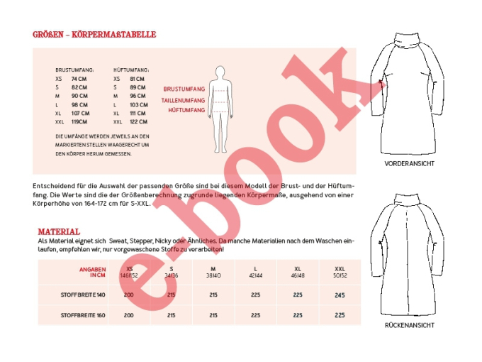 E-Book Studio Schnittreif Frau Polly, german