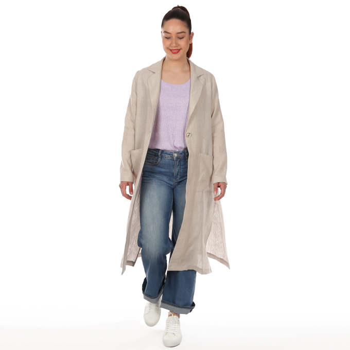 Patron trenchcoat femme pdf Mme Shira Studio Schnittreif, en francais