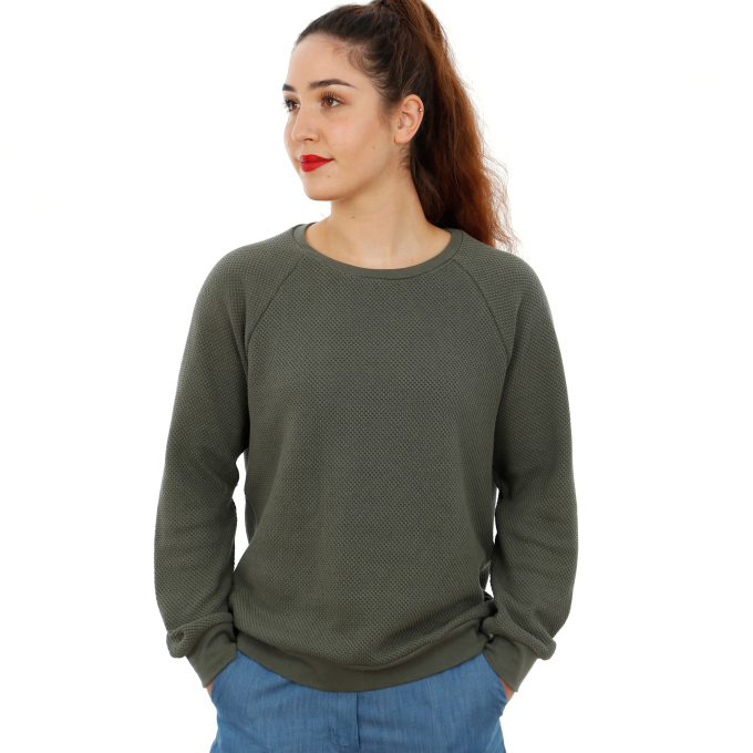 E-Book pullover à manches raglan Mme Svenja Studio Schnittreif, en français