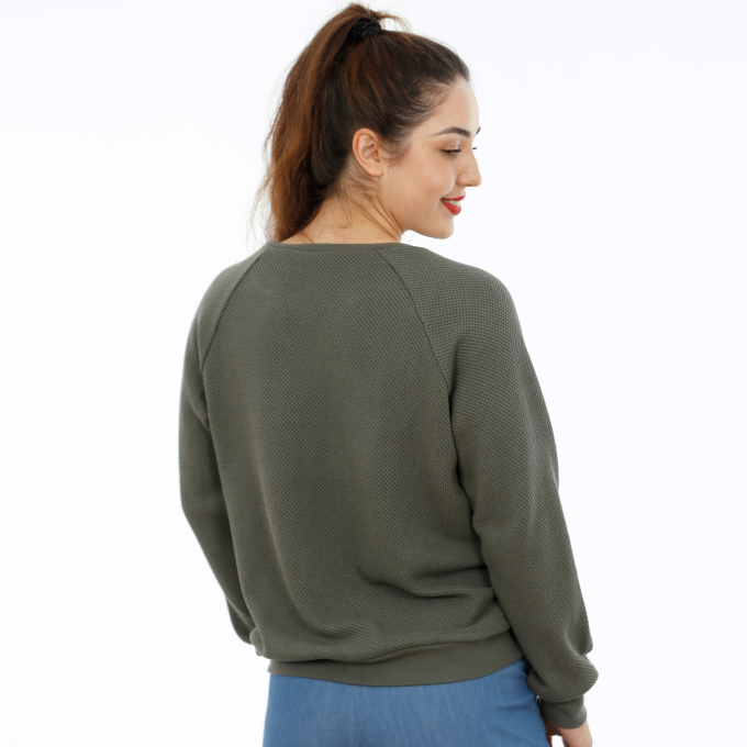 E-Book pullover à manches raglan Mme Svenja Studio Schnittreif, en français