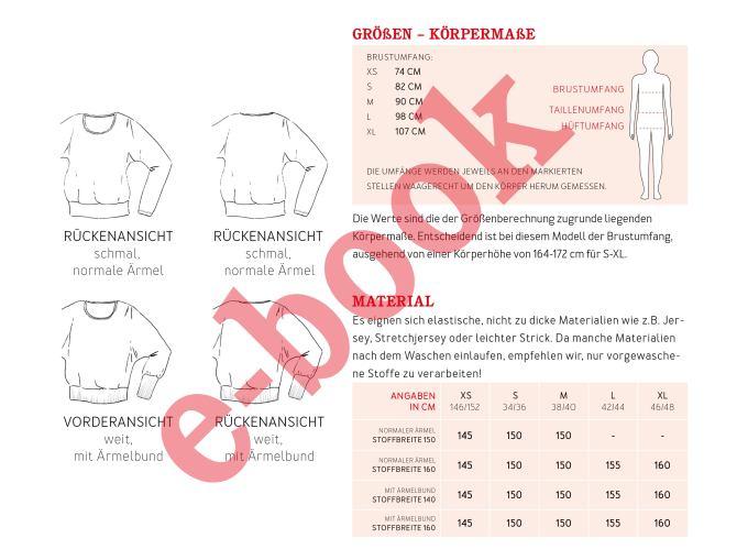 E-Book Studio Schnittreif Frau Usedom, duits