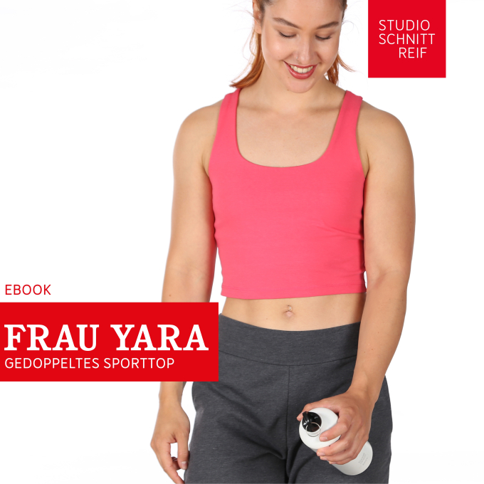 E-book Studio Schnittreif Frau Yara Sporttop, Duits