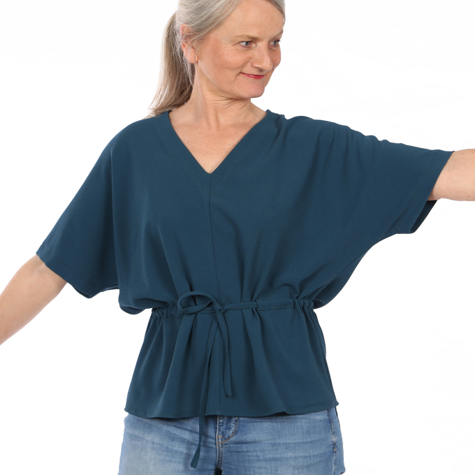 E-book Studio Schnittreif Frau Yuuka Blouse, Duits