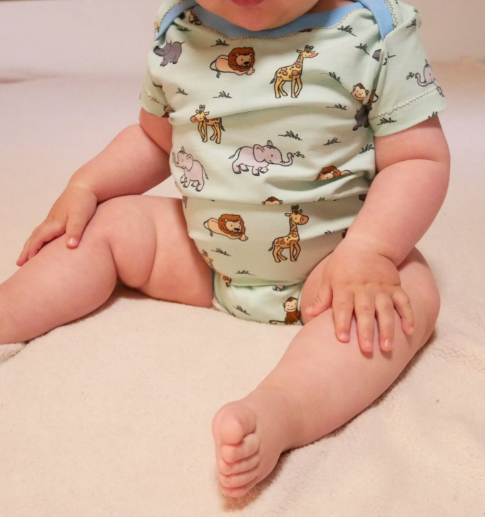 Patron vêtements bébé pdf Zwergenset Tante Emmas Nähladen, en allemand