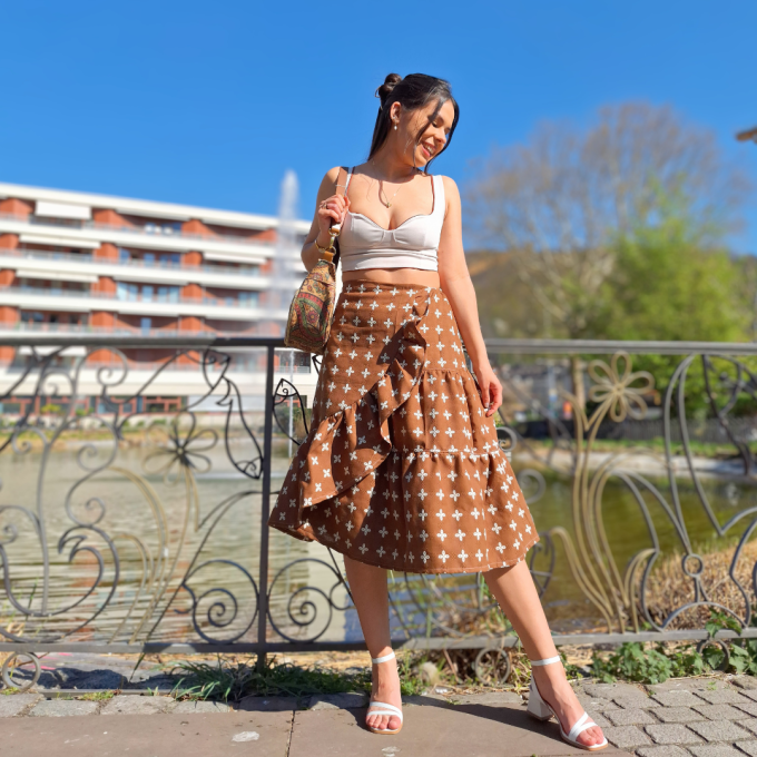 Patron jupe femme pdf Sakatl Telabeja, en français