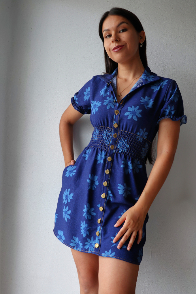 Patron robe / blouse femme pdf Tekitl Telabeja, en français