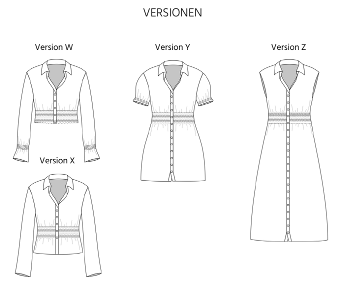 Patron robe / blouse femme pdf Tekitl Telabeja, en français