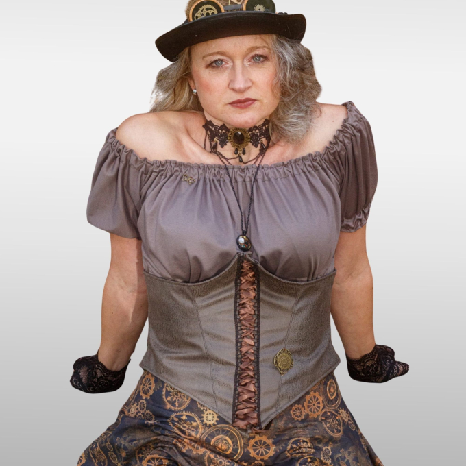 Patron corset costume traditionnel femme pdf Esmeralda TINAlisa, en allemand